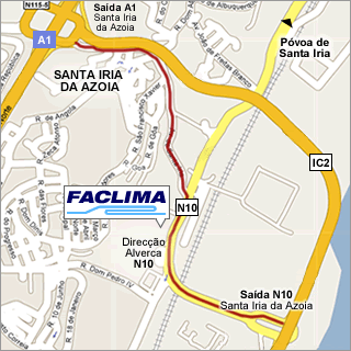 Localiza��o Faclima